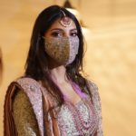 Miheeka Bajaj wearing Face Mask